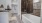 a bathroom with a shower and bathtub