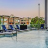resort style pool with seating